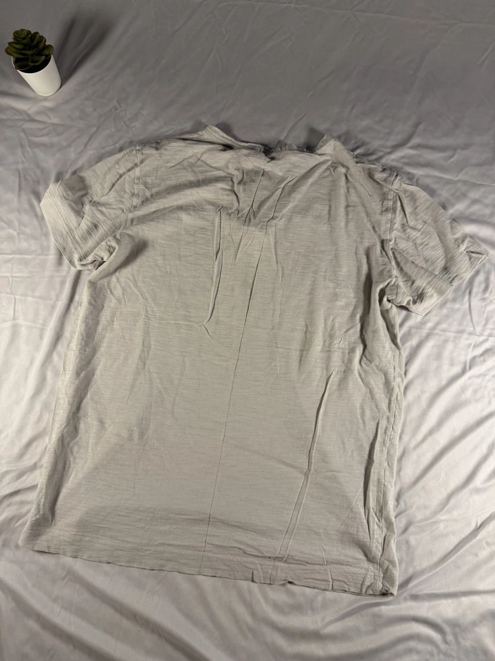 Camisa Theory Henley Manga Corta Arena Clara Talla M Foto 2 de 4