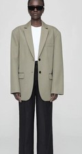 Anine Bing Green Quinn Blazer XL Woman's  Rrp £485 #AA678 ( Marked)