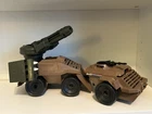 Vintage GI Joe Mean Dog 3.75" Figure Vehicle Hasbro Original Incomplete