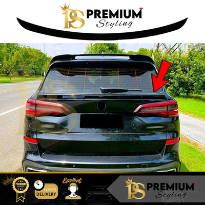BMW X5 G05 X5M F95 Glanz Schwarz Heck Mitte Flügel Kofferraum Spoiler Lippe Body Kit 2018+