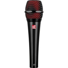 sE Electronics V7 Black Dynamic Supercardioid Handheld Vocal Microphone
