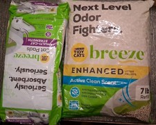 Purina Tidy Cats Breeze Cat Litter Extra Strength Refill Bundle