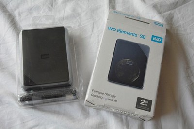 WD Elements SE *  2 TB * Externe Festplatte Portable Storage WDBJRT0020BBK-WESN