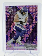 2025 Panini Mosaic - TJ Hockenson #117 Pink Camo Prizm Vikings