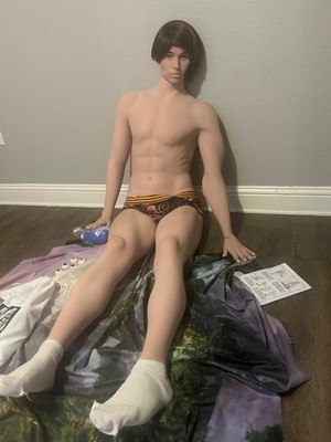 WM adult male doll. 5'10, 200 pounds silicone with breathing system