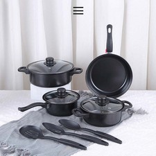 13Pcs Pots and Pans Set Non Stick Cookware Sets Non-toxic Induction Cookware Set