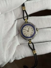 Vintage Rolex Sterling Silver Art Deco Enamel Cocktail Watch 1920s