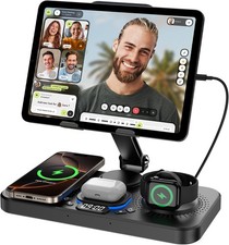 6 in 1 Wireless Charger for Apple Device, 30W Foldable Charging Station