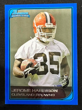 JEROME SIMPSON 2006 Bowman Blue Parallel #124 Rookie Card RC #459/500 Browns. rookie card picture