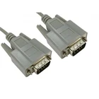 D Male to D9 Male Straight Through Cable lead 9 pin ega