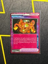 survival brace pokemon card price 164 - Holofoil SV06 Twilight Masquerade The item may be similar but not exactly the same as the image (e.g 164/167 Survival Brace Ace Spec