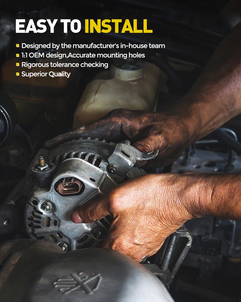 KAC Alternator For 1999-2002 Subaru Forester & 1999-2001 Subaru Impreza Foto 4 de 4