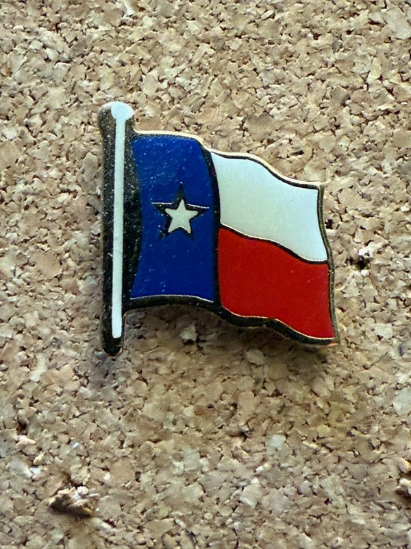 TEXAS -  STATE FLAG LAPEL PIN