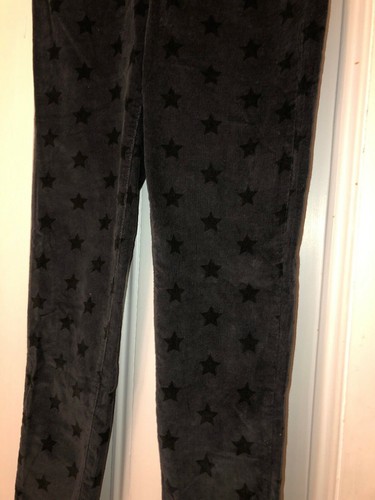 GAP Kids Girls Starry Super Skinny Corduroy Pants Cords 12 Reg Black Star 28x27 - Picture 5 of 5