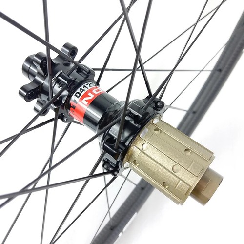 700c Carbon Road Bike Disc Wheelset Depth 38mm 45mm 50mm Width 25mm Tubeless - Afbeelding 11 van 19