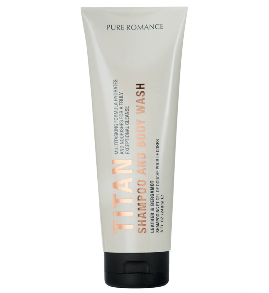 purechanman Pure Romance Titan Leather & Bergamot Shampoo & Body Wash