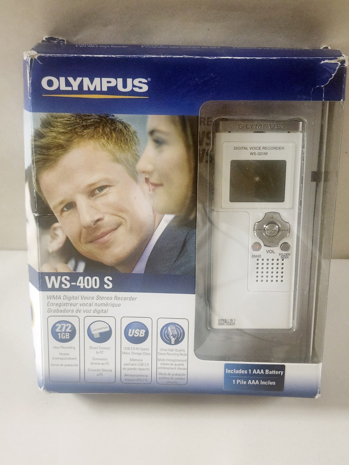 Olympus WS400S 1024 MB 272 Hours Handheld Digital Voice Recorder 50332169098 eBay