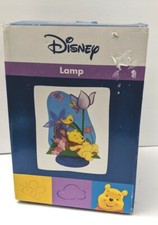 Disney's Winnie The Pooh Desk Lamp/Light Tri-Coastal Design 2001, Piglet, Flower