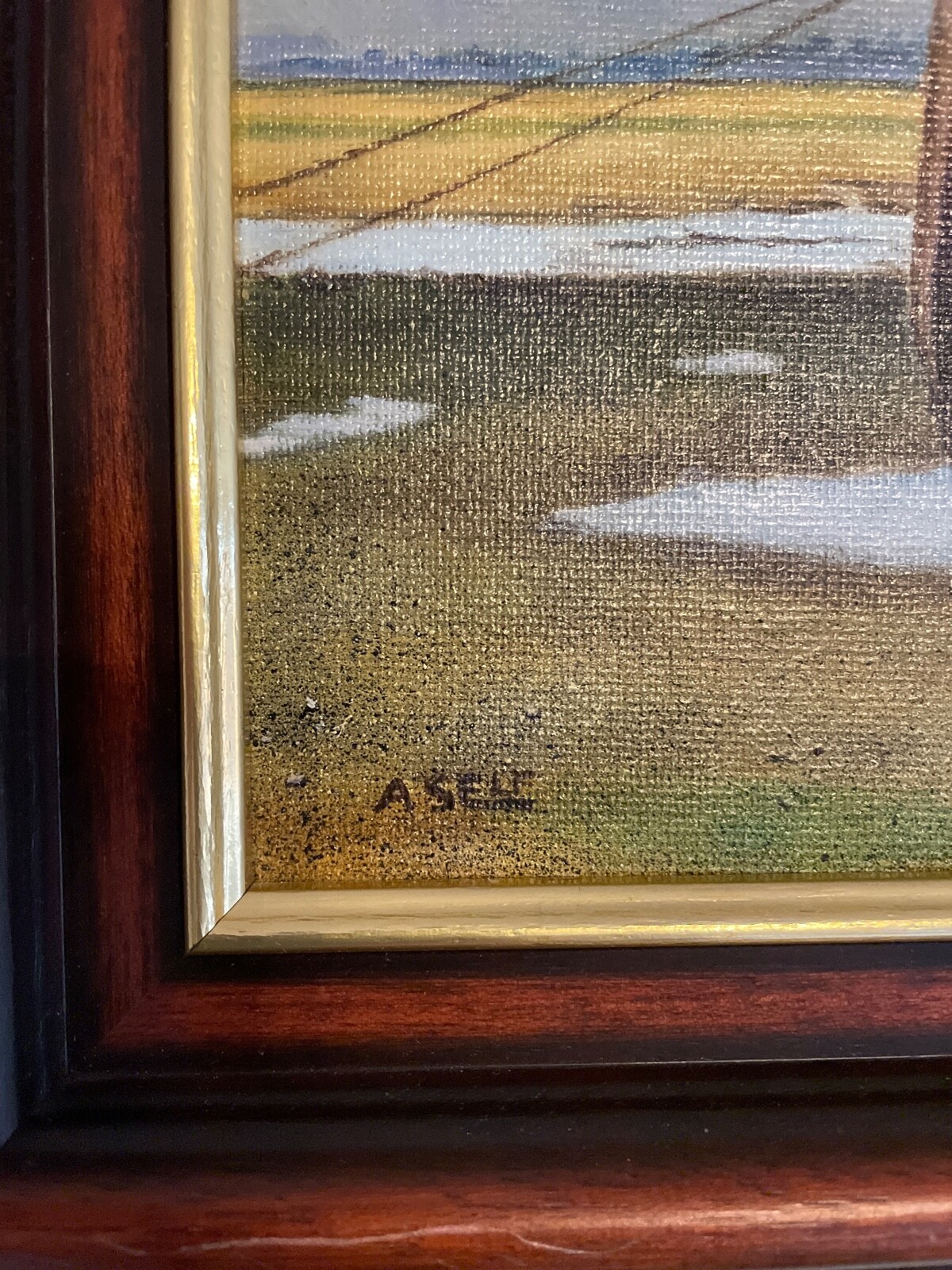 oil on canvas painting eBay