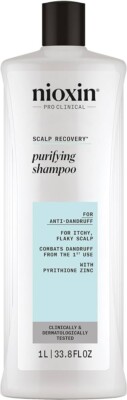 NIOXIN Scalp Recovery  Dandruff Medicating Cleanser Shampoo 33.8oz / 1 liter
