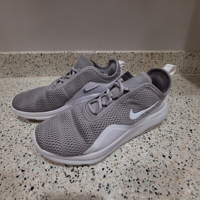 Nike Air Max Motion Running Shoes Gray White AO0352-007 Womens Size 