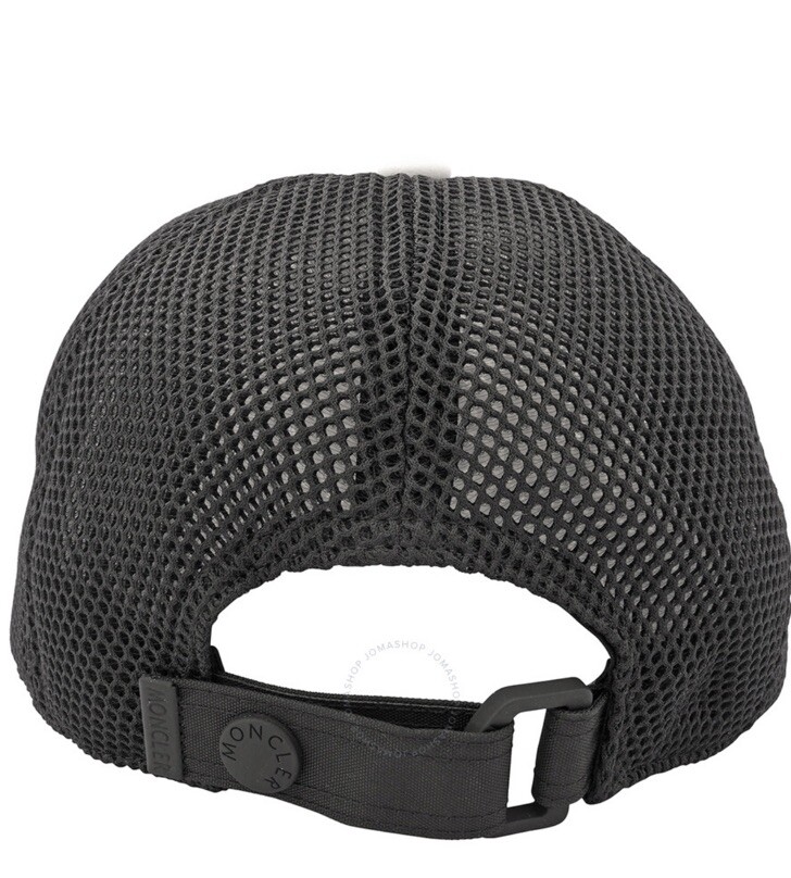 Limited Edition Moncler Unisex Black & White Logo Hat Cap $495 image 10