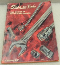 Rare Original Vintage Old Snap-on Tools Catalog Ea Issued May 1975