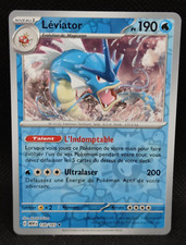 Carte Pokemon LEVIATOR Français REVERSE - EV3.5 MEW FR 151 - 130/165 - Neuf