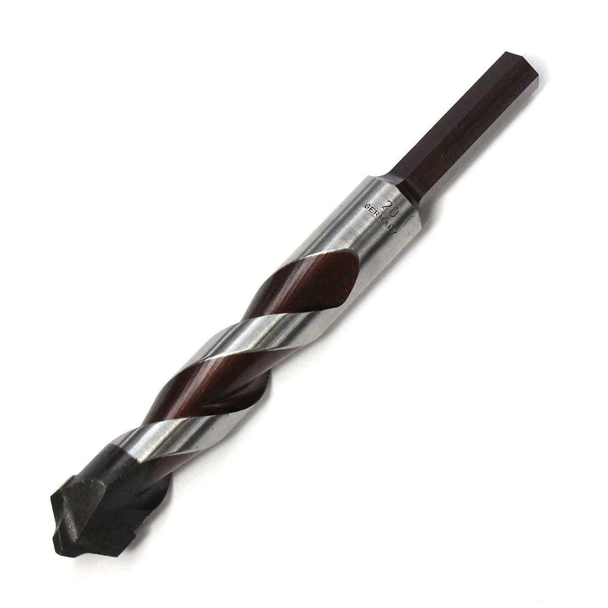 20mm x 165mm Hex Shank High Precision Bullet Masonry Drill Bit. Made in Germany