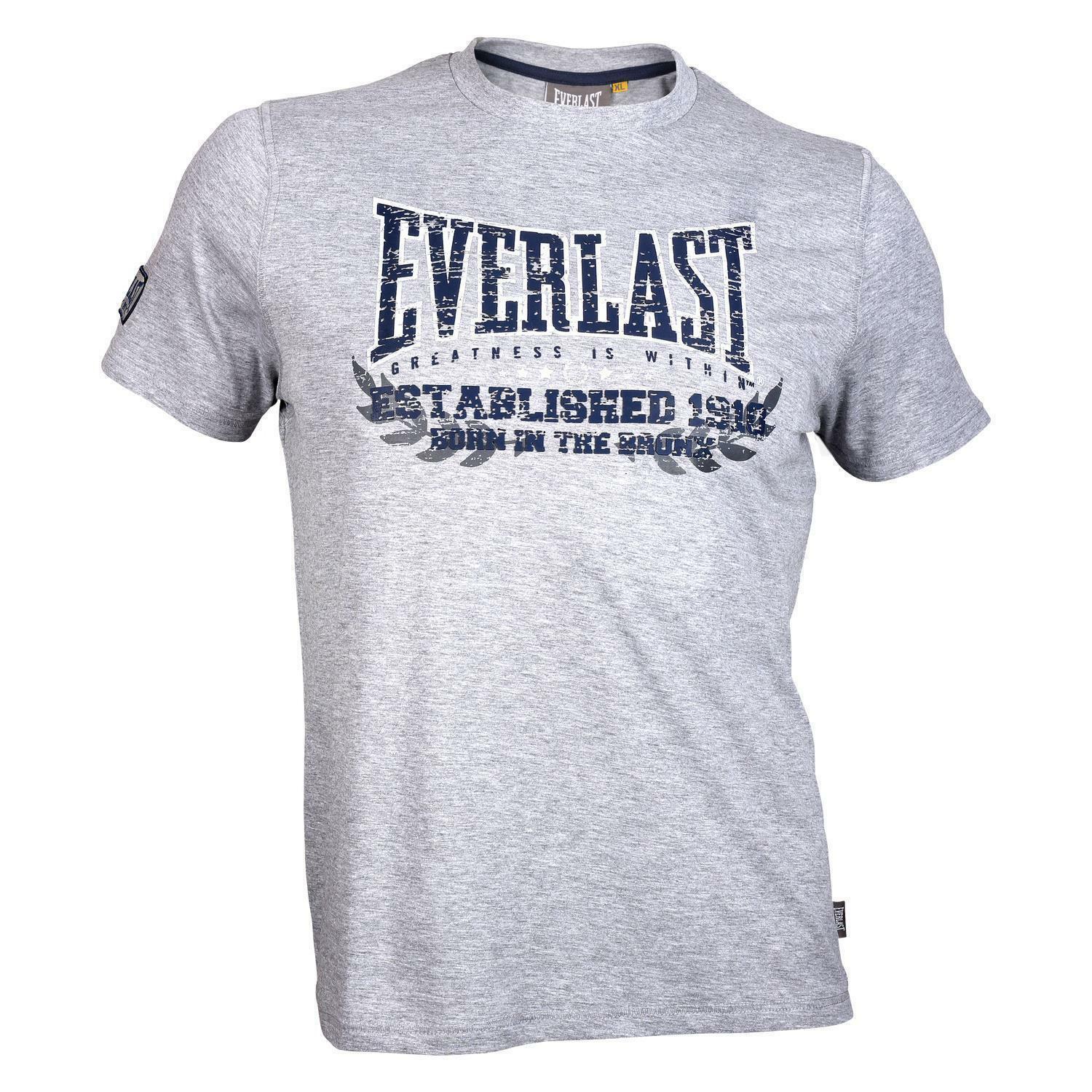 Футболка Everlast Heritage - Рожденный в Бронксе рубашка Grau Herren от Baumwolle 3690₽