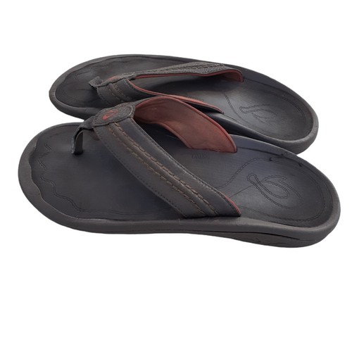 Olukai Flip Flops Sandals Brown Cruise Vacation Party Casual 9.5 -10 | eBay