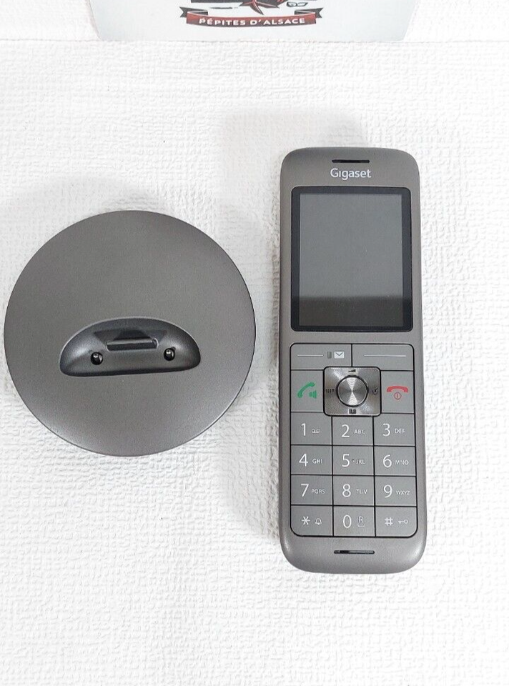 Téléphone Fixe Sans Fil DECT SIEMENS GIGASET CL660H Avec Base de Charge