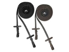 Showman 54" Rubber English Reins
