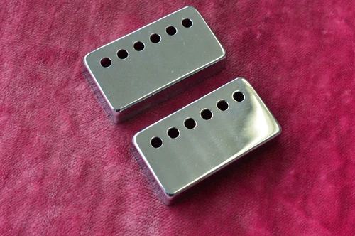 Vintage Gibson 1960's Chrome Patent Sticker PAF pickup cover set ES-335 SG 1965!