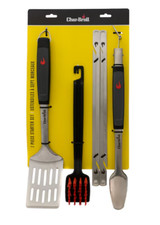 Char-Broil Set Starter 7 Pezzi - Barbecue Grill Utensili da Cucina Pinze Spatola