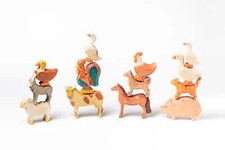 Wooden Farm Animal Toys