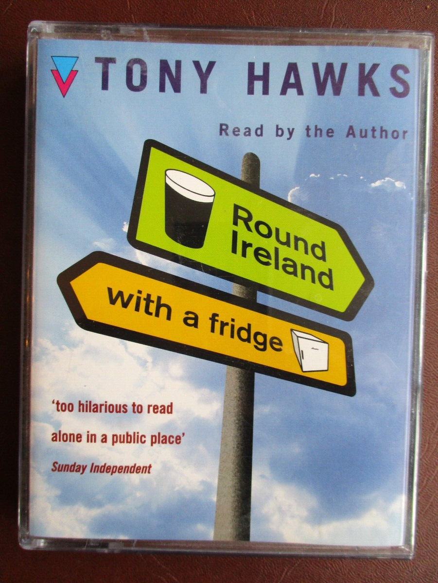 TONY HAWKS Round Ireland With a Fridge Audio Book Cassettes
