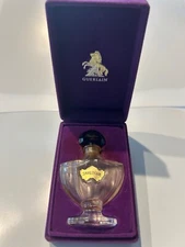 Vintage Rare Shalimar by Guerlain Paris Perfume Bottle with stopper and case
