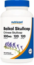 Nutricost Baikal Skullcap 500mg, 120 Vegetarian Capsules - Gluten Free & Non-GMO