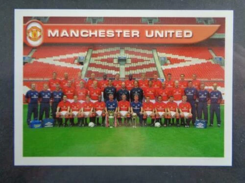 Manchester United Football 2001 Season Sports Trading Cards & Accessories