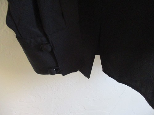 VTG 80's Yves St. Clair Blouse Size 12 Gold Embroidered Big Collar Top - Picture 3 of 5