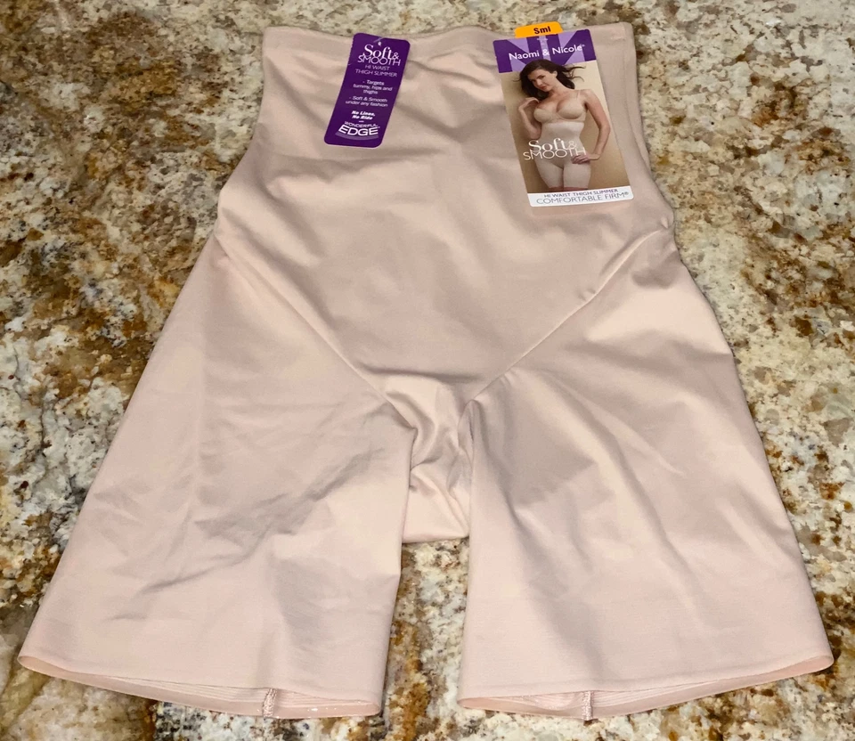 NAOMI NICOLE Suave Suave Suave Cintura Alta DESNUDO Control Firme Muslo Adelgazante Mujer S M XL Foto 3 de 4