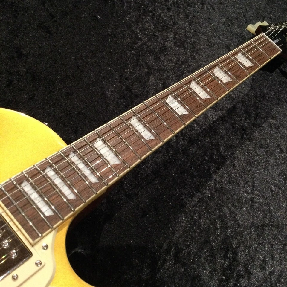 Epiphone Inspired By Gibson Les Paul Standard '50s Metallic Gold with gig bag - Image 2 of 4