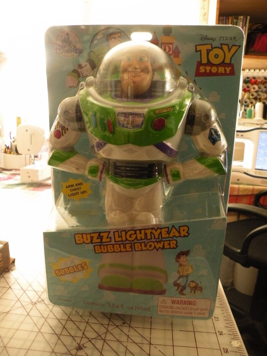 Brand New Buzz Lightyear Bubble Blower Light Up Toy Story Not Working