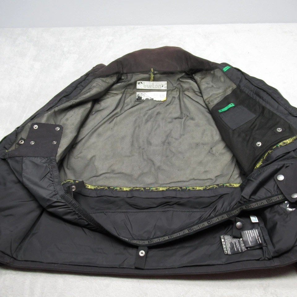 Jaqueta de esqui Burton City System feminina média lona preta 3 em 1 concha impermeável - Imagem 3 de 4