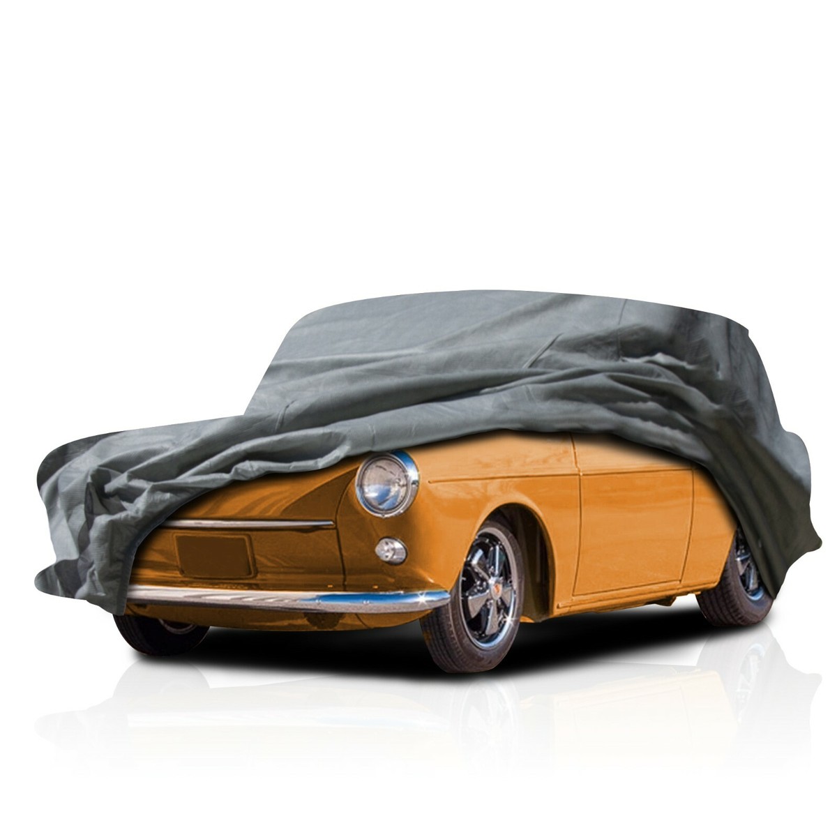 Copriauto Impermeabile Per AC Shelby Cobra 1962-1967 – 210T Con Interno In Cotone, Antigraffio, Cerniera E Lucchetto, Per Tutte Le Stagioni
