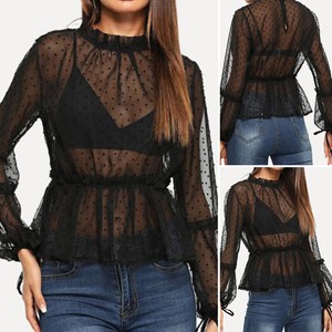 women's sheer blouses uk