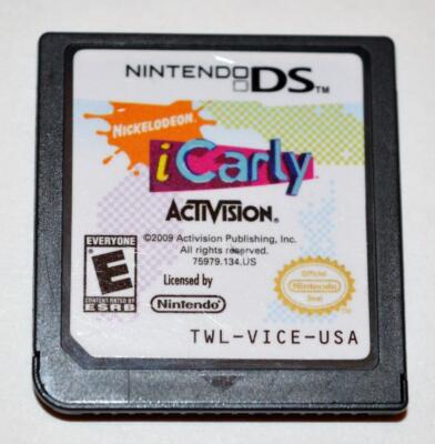 ICARLY NINTENDO DS GAME 3DS 2DS LITE DSI XL | eBay