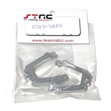 NEW STRC STA31380RS Aluminum HD Rear Shock Towers Silver for SCX10 II