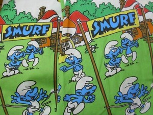 smurf bed sheets
